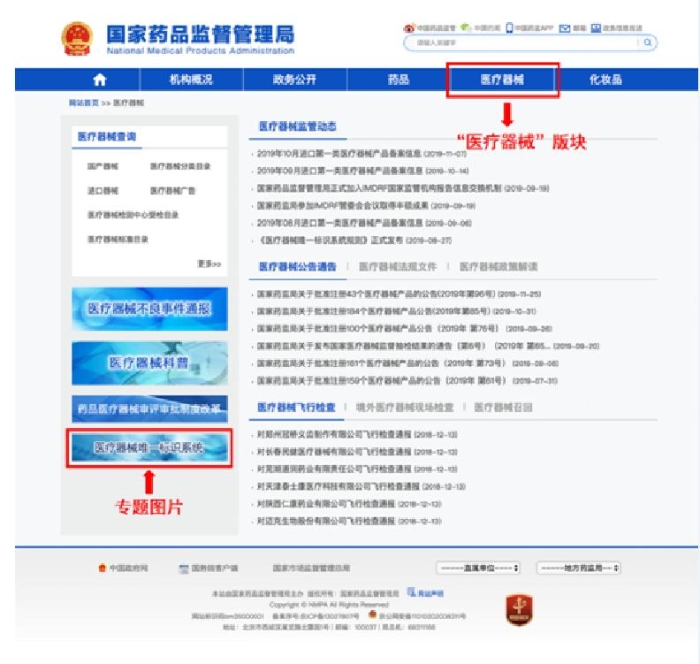 醫(yī)療器械唯一標(biāo)識(shí)數(shù)據(jù)庫(kù)上線