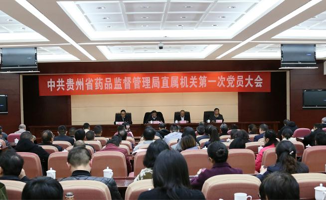 中共貴州省藥品監(jiān)管局直屬機(jī)關(guān)第一次黨員大會(huì)召開 中共貴州省藥品監(jiān)管局直屬機(jī)關(guān)第一次黨員大會(huì)召開