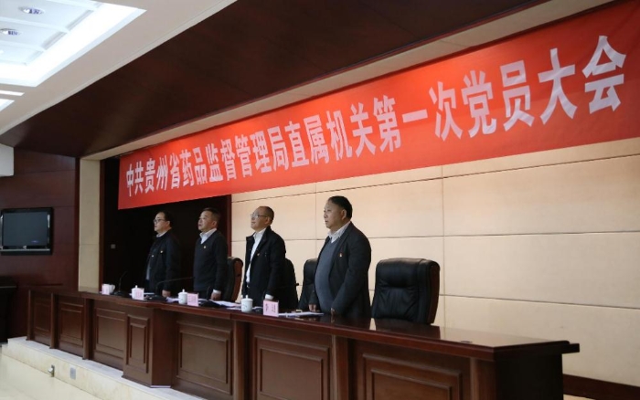 中共貴州省藥品監(jiān)管局直屬機(jī)關(guān)第一次黨員大會(huì)召開 中共貴州省藥品監(jiān)管局直屬機(jī)關(guān)第一次黨員大會(huì)召開