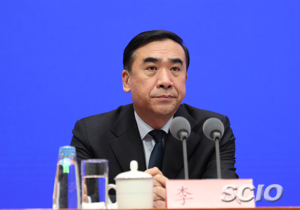 國(guó)家衛(wèi)生健康委員會(huì)副主任李斌(劉健 攝) 國(guó)家衛(wèi)生健康委員會(huì)副主任李斌(劉健 攝)