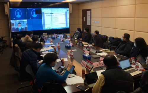 通過視頻會議開展應(yīng)急審批工作