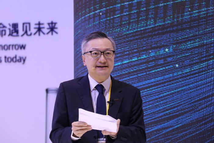 艾伯維中國(guó)總經(jīng)理歐思朗致辭。