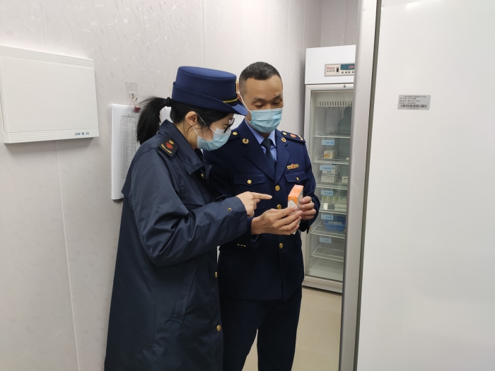 圖為檢查現(xiàn)場(chǎng)。