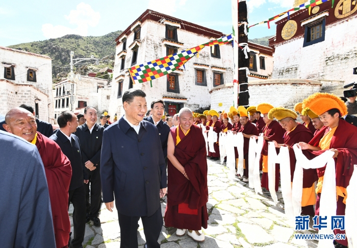 習(xí)近平在西藏考察 習(xí)近平在西藏考察