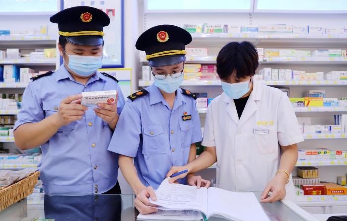 圖為檢查現(xiàn)場(chǎng)。