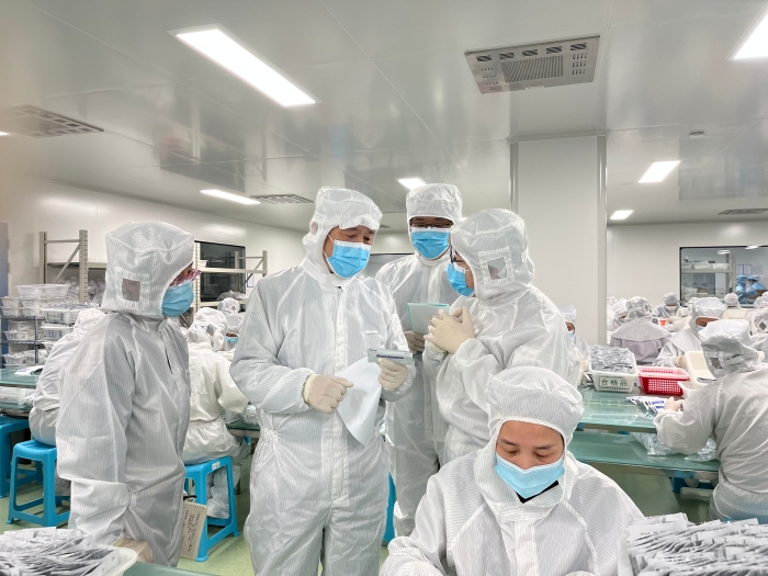 圖為檢查現(xiàn)場(chǎng)。（仲勇軍 攝）