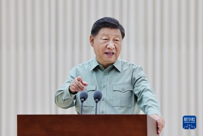 9月8日，中共中央總書記、國家主席、中央軍委主席習近平到78集團軍視察。這是習近平發(fā)表重要講話。 新華社記者 李剛 攝