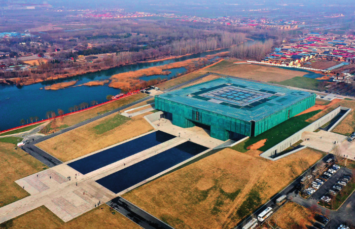 位于河南省安陽市的殷墟博物館新館（2024年2月26日攝）。李安攝/本刊