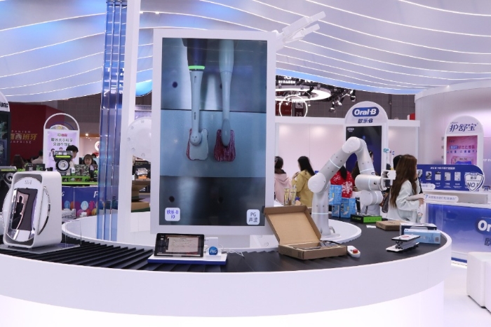 寶潔展臺(tái)智能儀器體驗(yàn)區(qū) 寶潔展臺(tái)智能儀器體驗(yàn)區(qū)