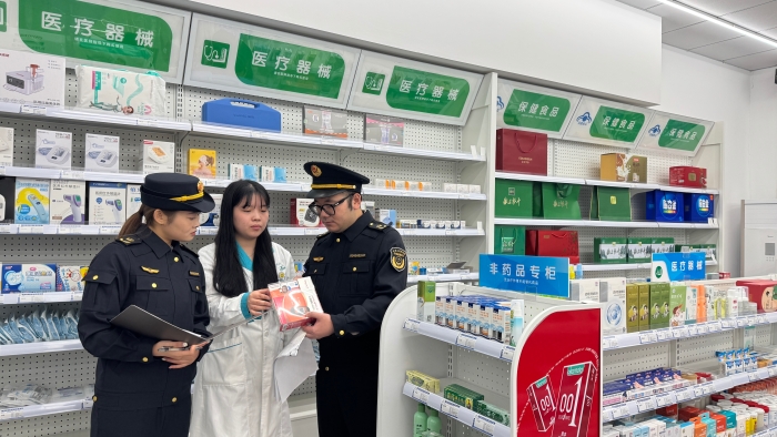 浙江長興開展零售藥店專項檢查1